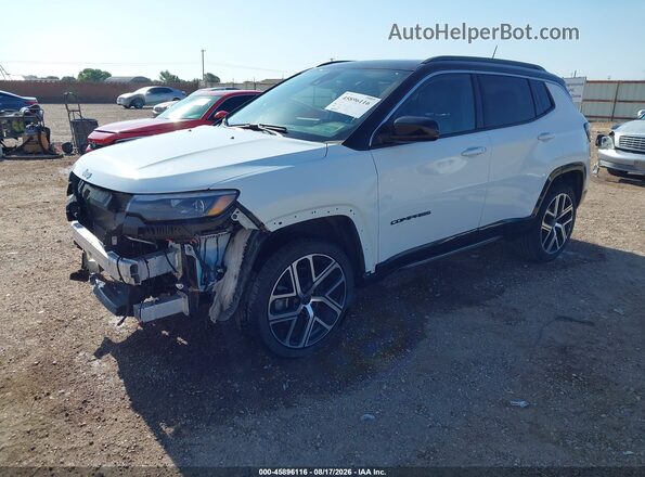 3C4NJDCNXST614478 2025 JEEP COMPASS Белый Передняя левая четверть