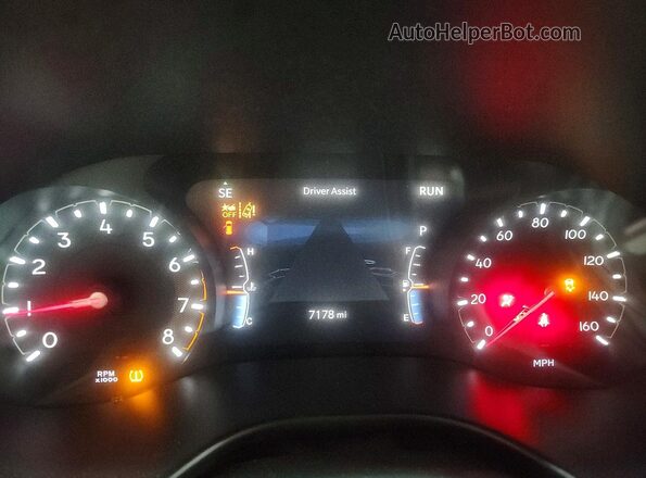3C4NJDCNXTT194870 2026 JEEP COMPASS White Вид щитка приладів