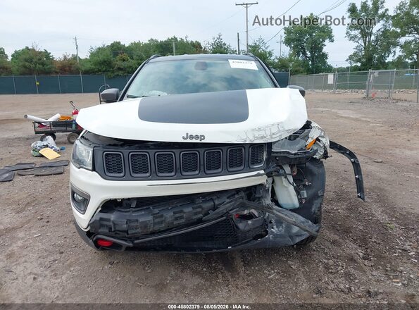 3C4NJDDB0HT597610 2017 JEEP NEW COMPASS Белый Вид задней части салона