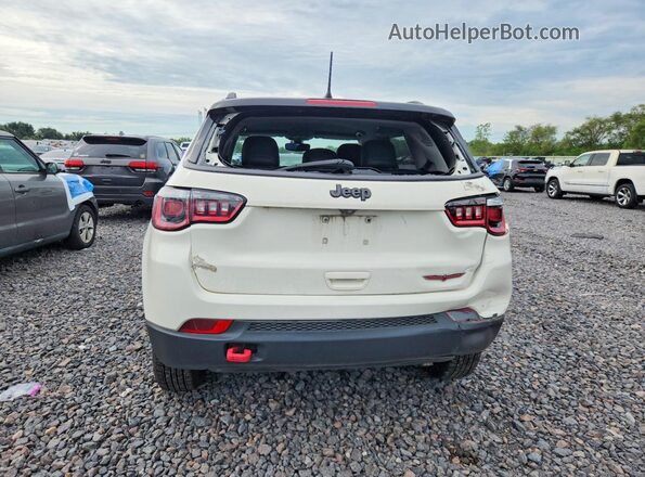 3C4NJDDB0JT174645 2018 JEEP COMPASS White Vista trasera