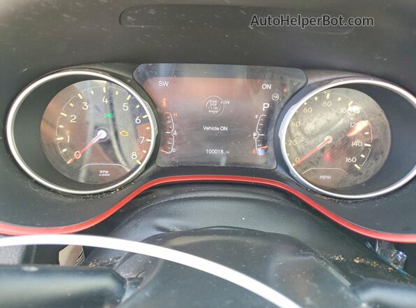 3C4NJDDB0KT639037 2019 JEEP COMPASS Red Սարքավորումների վահանակի տեսք
