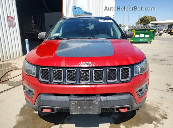 3C4NJDDB0KT639037 2019 JEEP COMPASS Red Դիմացի տեսք