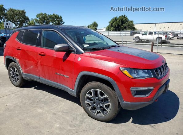 3C4NJDDB0KT639037 2019 JEEP COMPASS Red Առջևի աջ