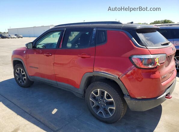 3C4NJDDB0KT639037 2019 JEEP COMPASS Red Հետևի ձախ