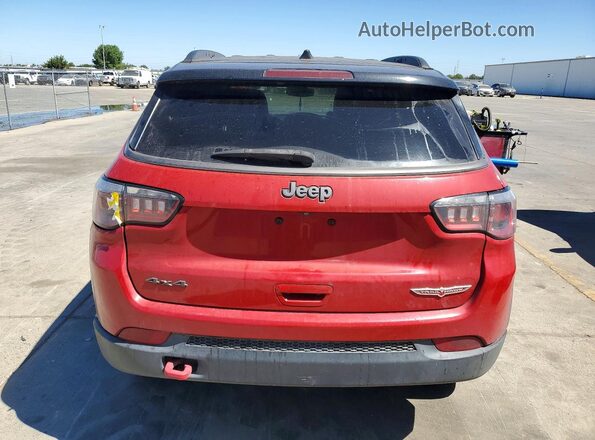 3C4NJDDB0KT639037 2019 JEEP COMPASS Red Հետևի տեսք