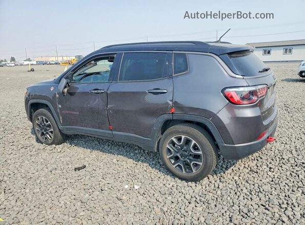3C4NJDDB0MT564570 2021 JEEP COMPASS Gray Հետևի ձախ
