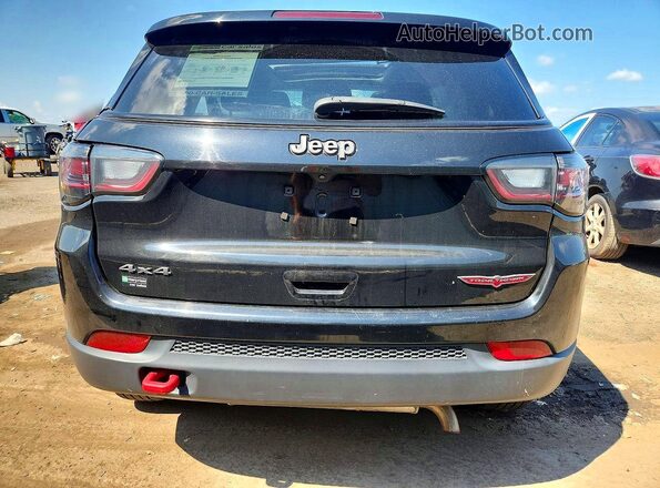 3C4NJDDB0NT224501 2022 JEEP COMPASS Black Rear view