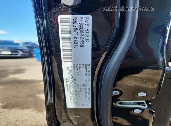 3C4NJDDB0NT224501 2022 JEEP COMPASS Black VIN sticker view