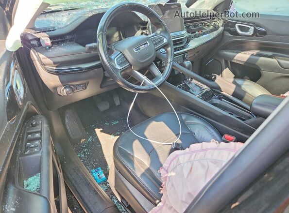 3C4NJDDB0NT224501 2022 JEEP COMPASS Black Dashboard view