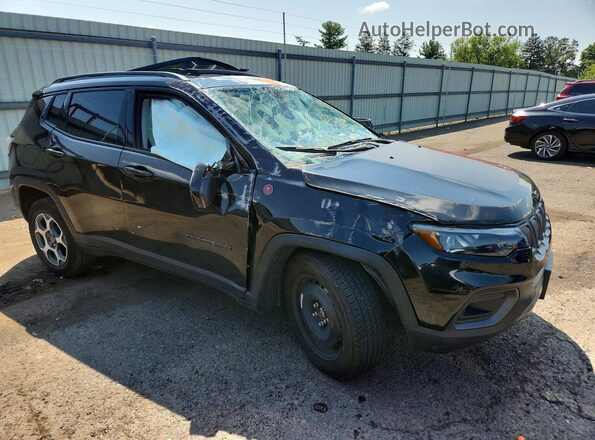 3C4NJDDB0NT224501 2022 JEEP COMPASS Black Front right