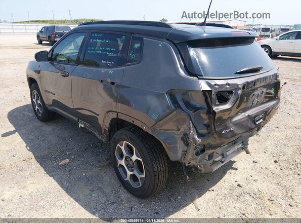3C4NJDDB0NT234171 2022 JEEP COMPASS Gray Rear left