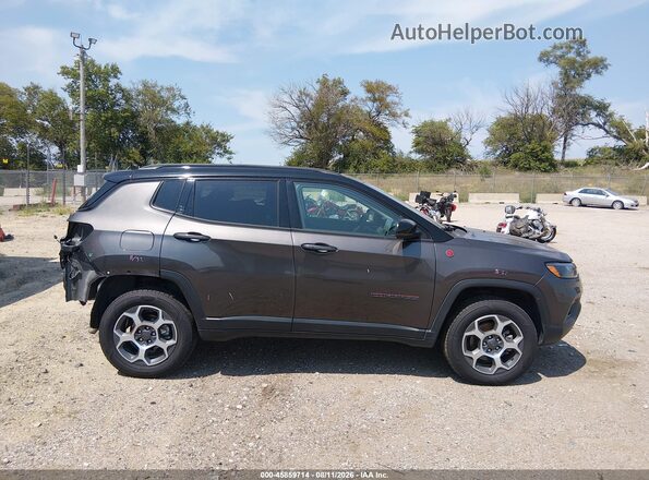 3C4NJDDB0NT234171 2022 JEEP COMPASS Gray 360 interior view