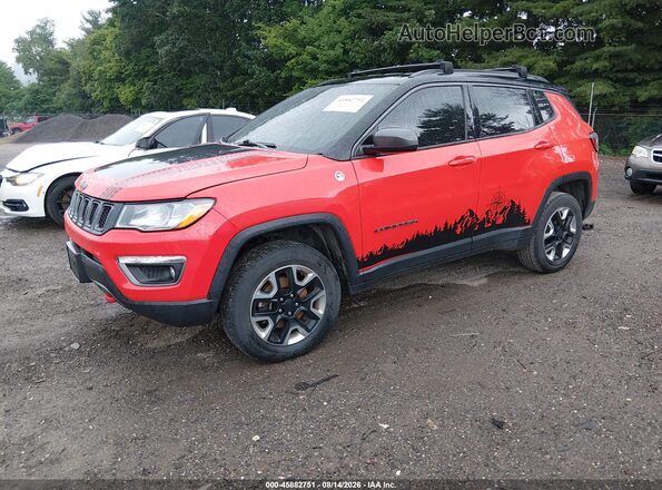 3C4NJDDB1HT646250 2017 JEEP NEW COMPASS Оранжевый Передняя левая четверть