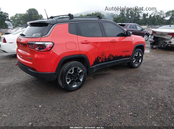 3C4NJDDB1HT646250 2017 JEEP NEW COMPASS Оранжевый Задняя правая четверть