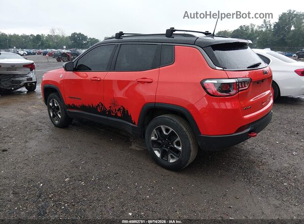 3C4NJDDB1HT646250 2017 JEEP NEW COMPASS Оранжевый Задняя левая четверть