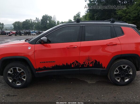3C4NJDDB1HT646250 2017 JEEP NEW COMPASS Оранжевый Панорамный вид салона 360°