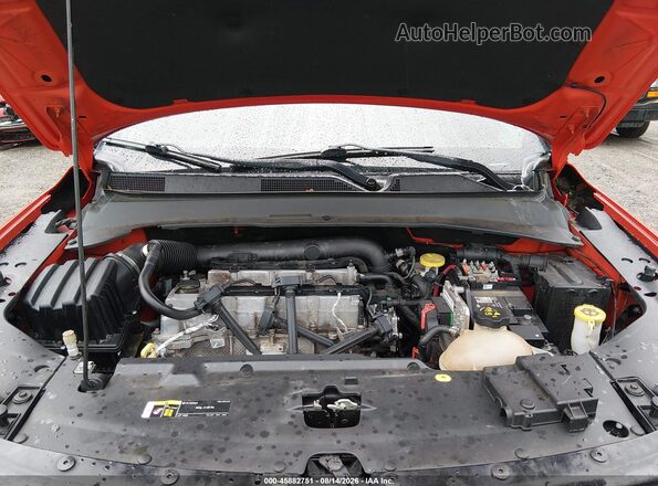 3C4NJDDB1HT646250 2017 JEEP NEW COMPASS Оранжевый Вид сзади