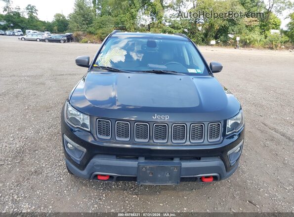 3C4NJDDB1HT689096 2017 JEEP NEW COMPASS Black Widok zestawu wskaźników