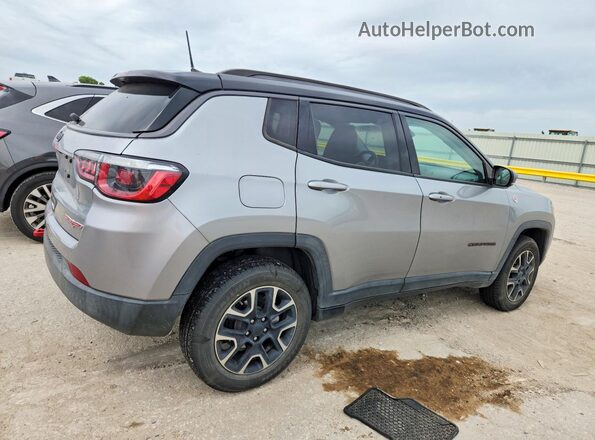 3C4NJDDB1LT126624 2020 JEEP COMPASS Silver Հետևի աջ