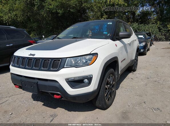 3C4NJDDB1LT195233 2020 JEEP COMPASS White Front left