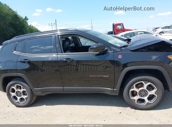 3C4NJDDB1NT224152 2022 JEEP COMPASS Black Առջևի վահանակի տեսք