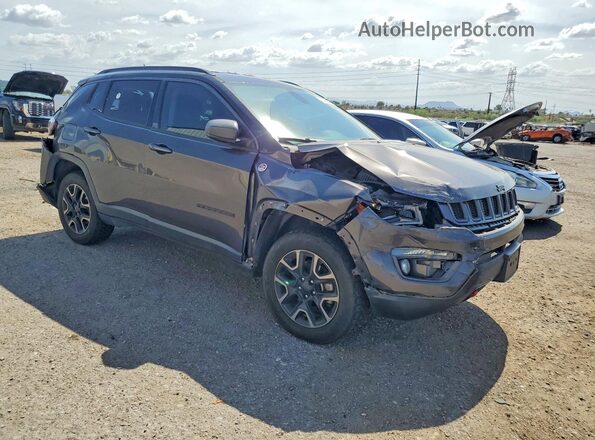 3C4NJDDB2KT752567 2019 JEEP COMPASS Gray Przód prawy
