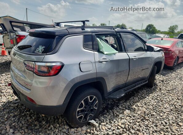 3C4NJDDB2KT765724 2019 JEEP COMPASS Silver უკანა მარჯვენა