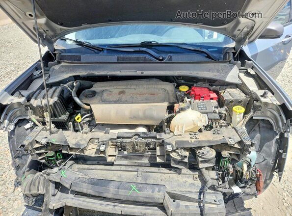 3C4NJDDB2KT790395 2019 JEEP COMPASS Silver Widok komory silnika