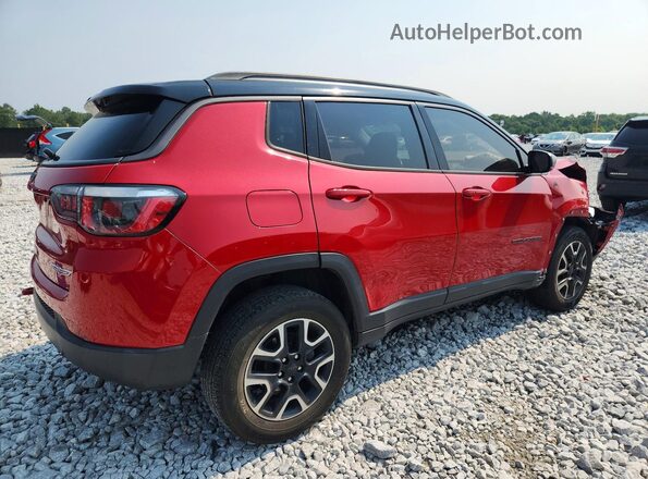3C4NJDDB2LT177176 2020 JEEP COMPASS Red უკანა მარჯვენა