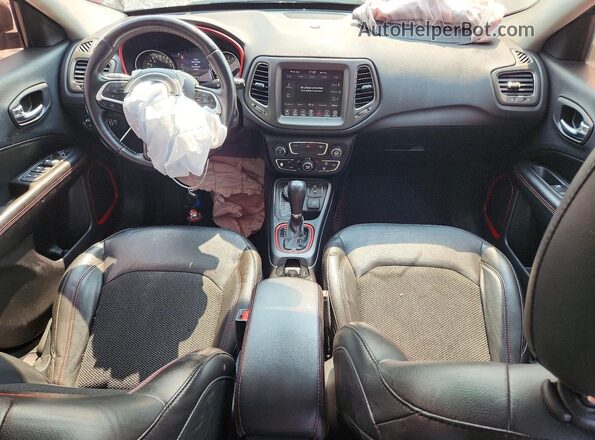 3C4NJDDB2LT177176 2020 JEEP COMPASS Red წინა პანელის ხედი