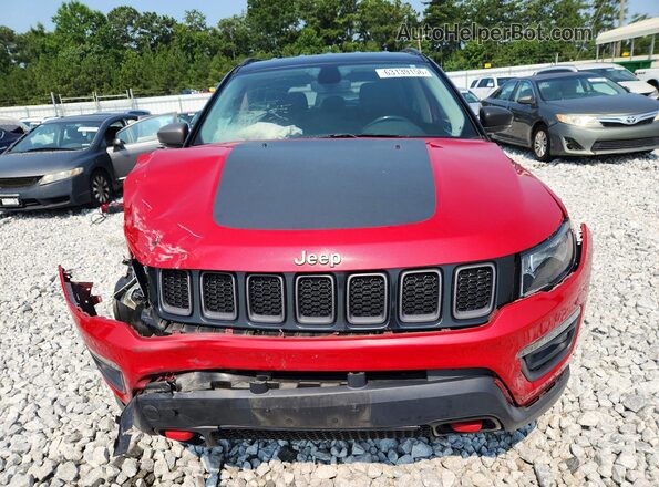 3C4NJDDB2LT177176 2020 JEEP COMPASS Red წინა ხედი