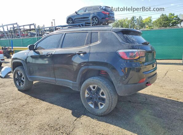 3C4NJDDB3HT657833 2017 JEEP COMPASS Black Trasero izquierdo