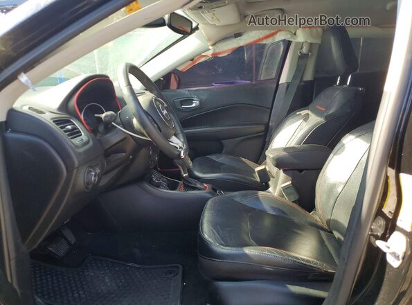 3C4NJDDB3HT657833 2017 JEEP COMPASS Black Vista interior delantera