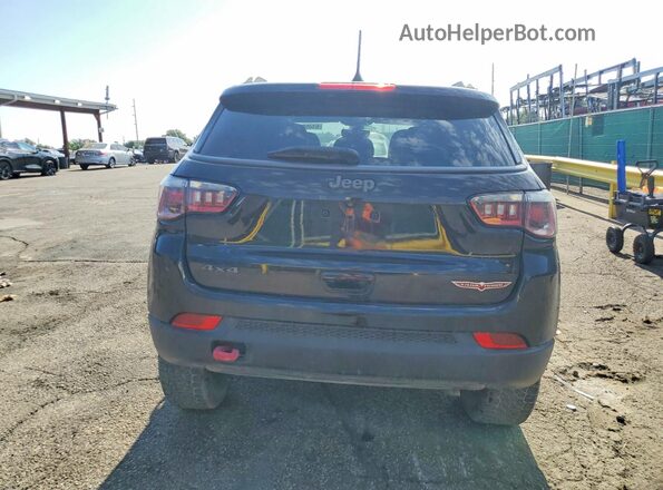 3C4NJDDB3HT657833 2017 JEEP COMPASS Black Vista trasera