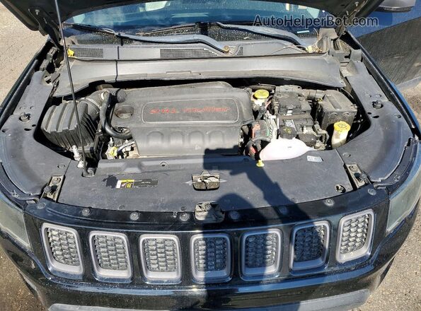 3C4NJDDB3HT657833 2017 JEEP COMPASS Black Vista interior trasera