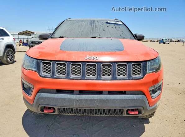 3C4NJDDB3JT410320 2018 JEEP COMPASS Red Вид спереду