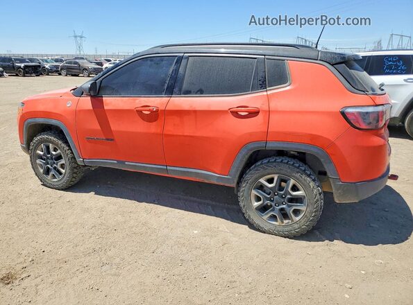 3C4NJDDB3JT410320 2018 JEEP COMPASS Red Задня ліва чверть