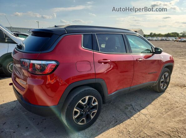 3C4NJDDB3JT441955 2018 JEEP COMPASS Red Front view