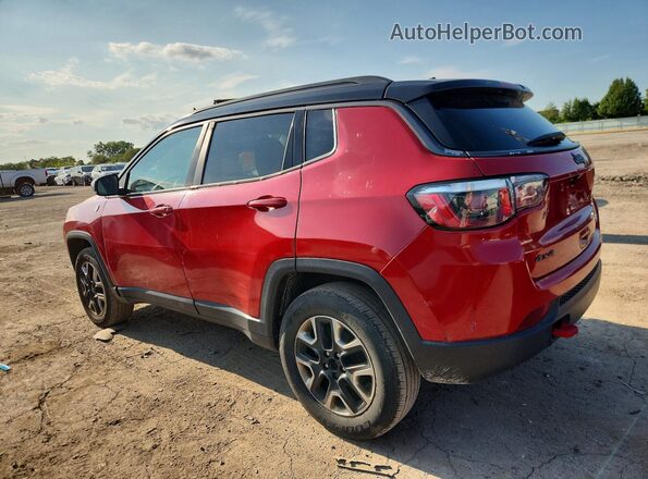 3C4NJDDB3JT441955 2018 JEEP COMPASS Red Rear right