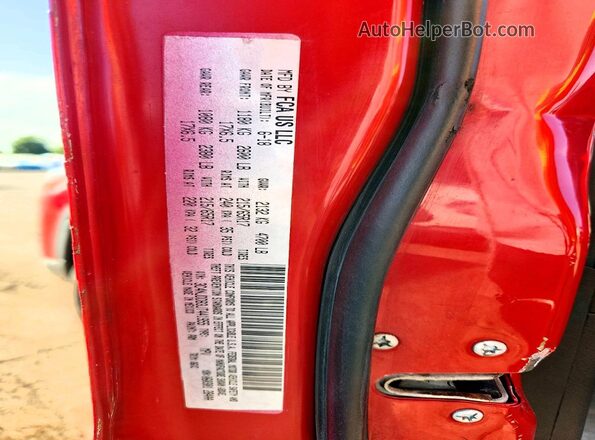 3C4NJDDB3JT441955 2018 JEEP COMPASS Red 