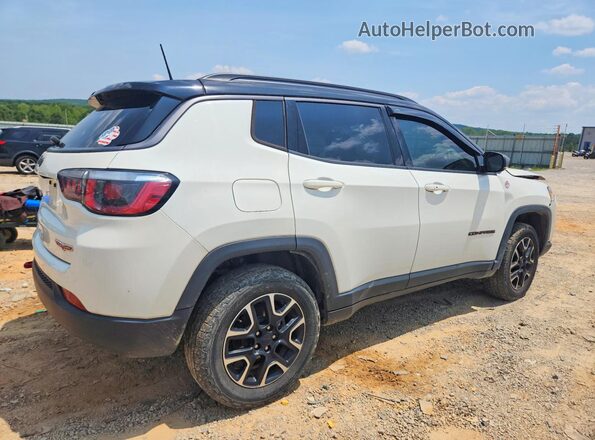 3C4NJDDB3LT195413 2020 JEEP COMPASS White Задня права чверть