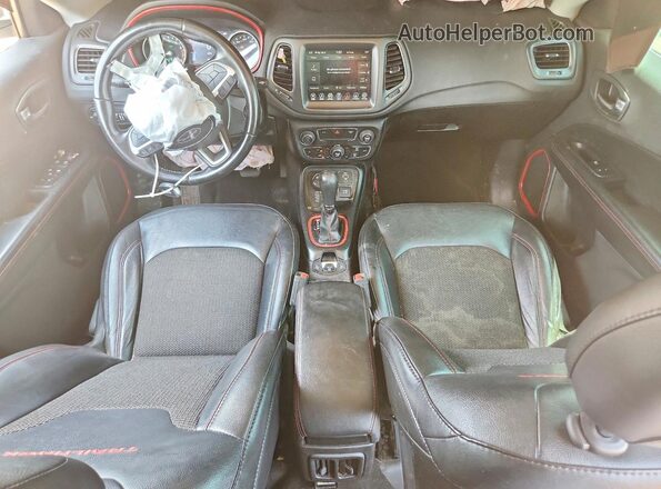 3C4NJDDB3LT195413 2020 JEEP COMPASS White Вид панелі приладів