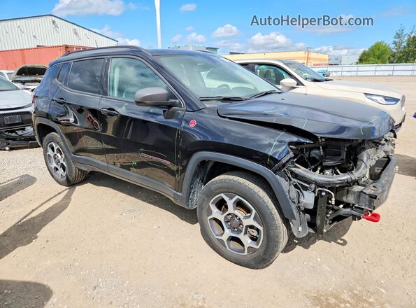 3C4NJDDB3NT114381 2022 JEEP COMPASS Black Front right