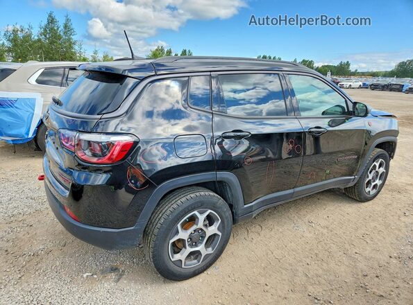 3C4NJDDB3NT114381 2022 JEEP COMPASS Black Rear right