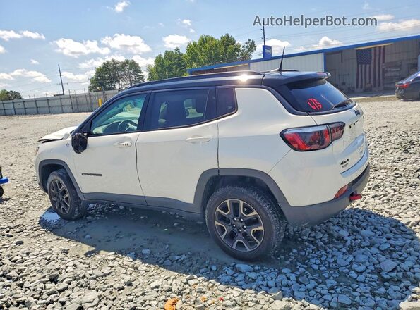 3C4NJDDB5KT721314 2019 JEEP COMPASS White Trasero izquierdo