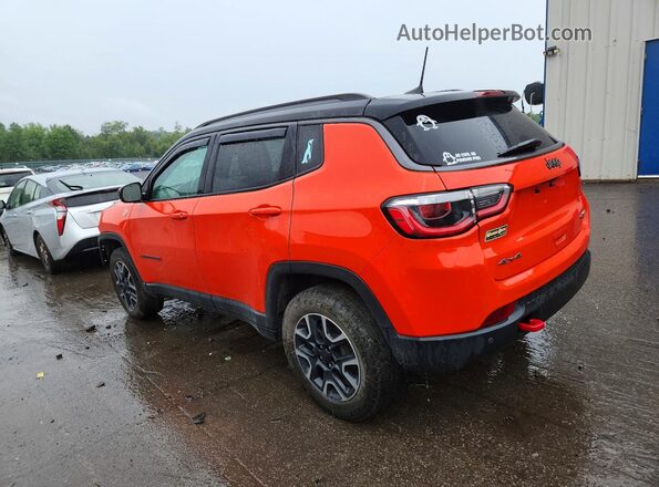 3C4NJDDB5KT727811 2019 JEEP COMPASS Orange Задня ліва чверть