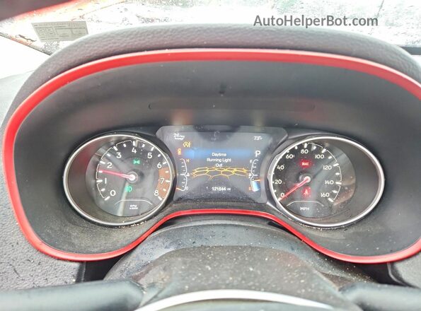 3C4NJDDB5KT727811 2019 JEEP COMPASS Orange Вид щитка приладів