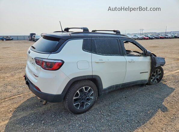 3C4NJDDB5LT116615 2020 JEEP COMPASS White Rear right