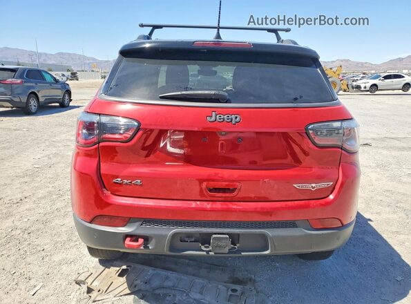 3C4NJDDB5MT552169 2021 JEEP COMPASS Красный Вид сзади