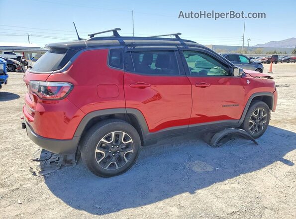 3C4NJDDB5MT552169 2021 JEEP COMPASS Красный Задняя правая четверть